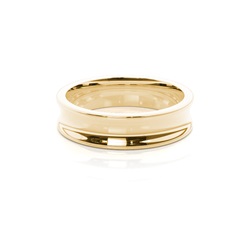 Concave Profile Comfort Fit Classic Plain Wedding Band