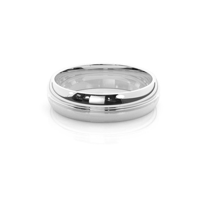 Men's Platinum Wedding Rings & Bands