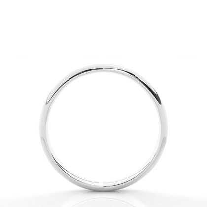 Groove Comfort Fit Classic Plain Wedding Band