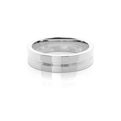 Men's Platinum Wedding Rings & Bands