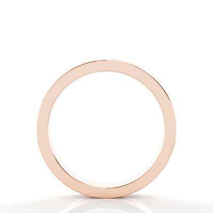 Rose Gold Women's Wedding Bands