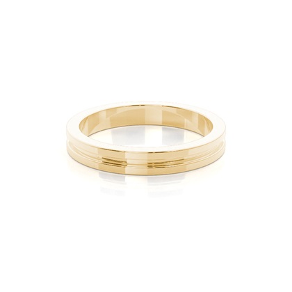 Yellow Gold Women's Contemporary Wedding Rings