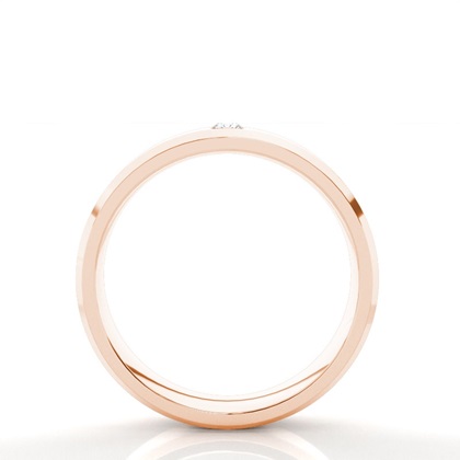 Men's Rose Gold Wedding Rings