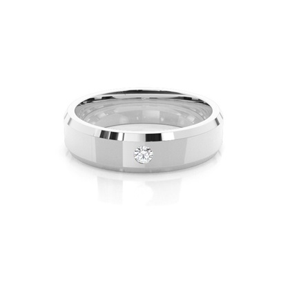 Men's Platinum Wedding Rings & Bands