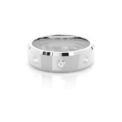 Comfort Pasvorm Diamanten Trouwring