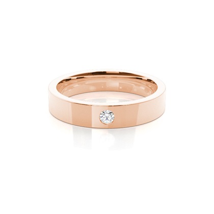 Women's Rose Gold Wedding Rings