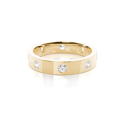 Women's Yellow Gold Wedding Rings