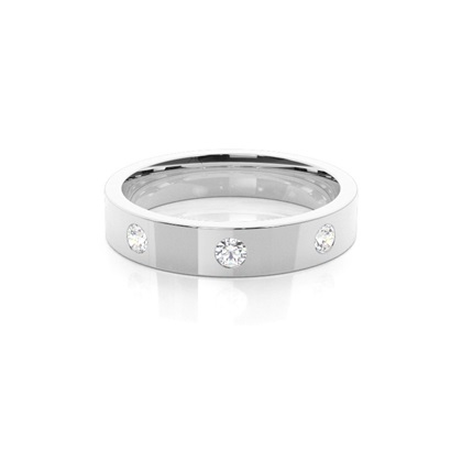 Men's Platinum Wedding Rings & Bands