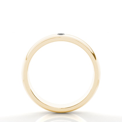 Men's Yellow Gold Wedding Rings 
