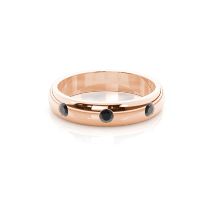 Women's Rose Gold Wedding Rings