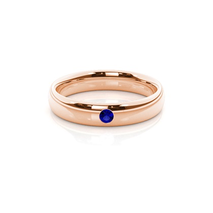 Men's Rose Gold Wedding Rings & Bands