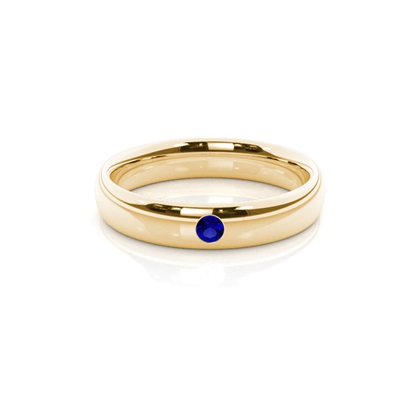 Men's Yellow Gold Wedding Rings & Bands