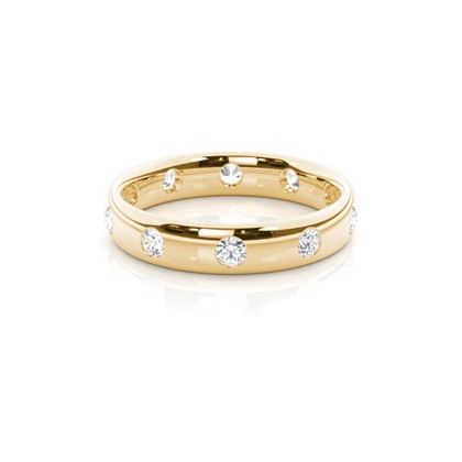 Men's Yellow Gold Wedding Rings & Bands