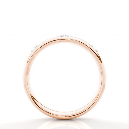 Women's Rose Gold Wedding Rings