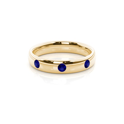 Men's Yellow Gold Wedding Rings & Bands
