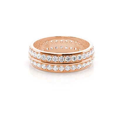 Women's Rose Gold Wedding Rings