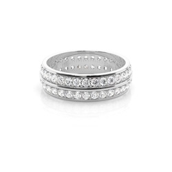 Knife Edge Diamant Trauring
