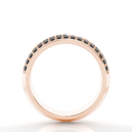 Women's Rose Gold Wedding Rings