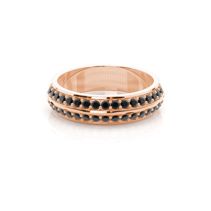 Women's Rose Gold Wedding Rings