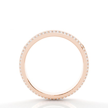 Women's Rose Gold Wedding Rings