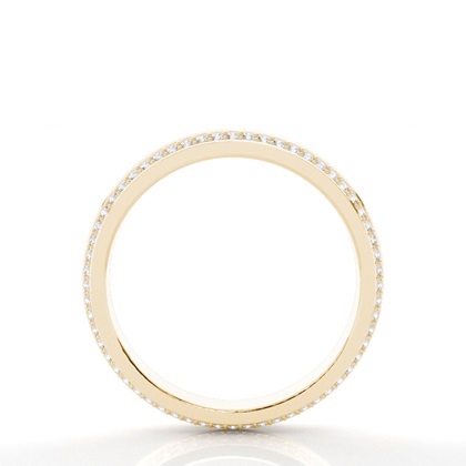 Gelbgold Frau Eheringe