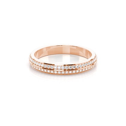 Women's Rose Gold Wedding Rings