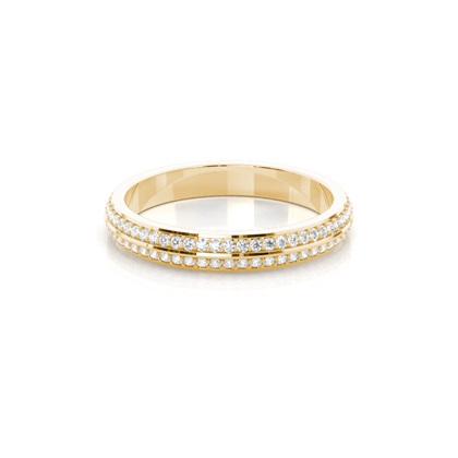 Women's Yellow Gold Wedding Rings