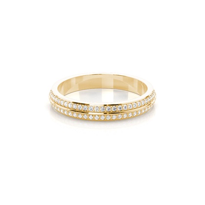 Women's Yellow Gold Wedding Rings