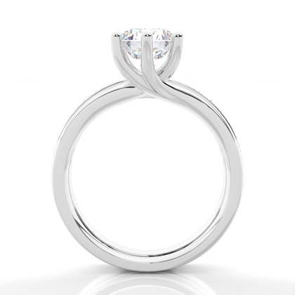 White Gold Bridal Set Diamond Engagement Ring