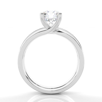 White Gold Bridal Set Diamond Engagement Ring