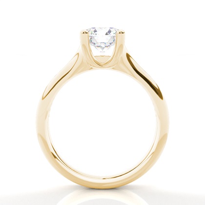 Yellow Gold Bridal Engagement and Wedding Bands Ring Sets