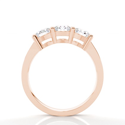 Rotgold Trilogie Verlobungsringe