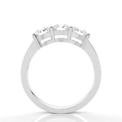 Brilliant 3 Diamanten Diamantringe