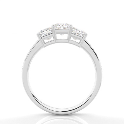 Prinzessin Platin Trilogie Verlobungsringe