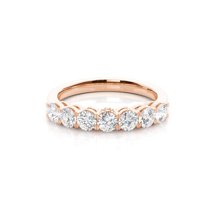 Rose Gold Contemporary Diamond Engagement Rings