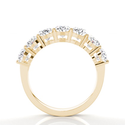 Yellow Gold Contemporary Diamond Engagement Rings