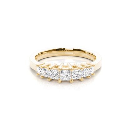 Yellow Gold Contemporary Diamond Engagement Rings