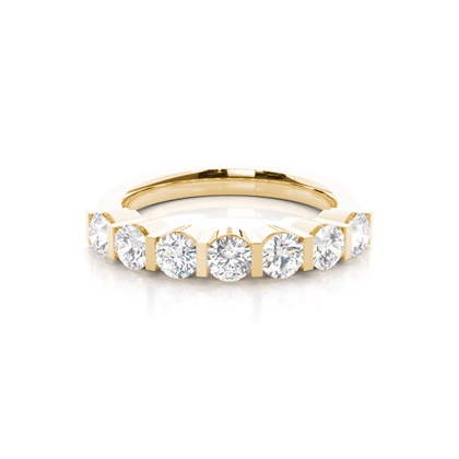 Yellow Gold Contemporary Diamond Engagement Rings