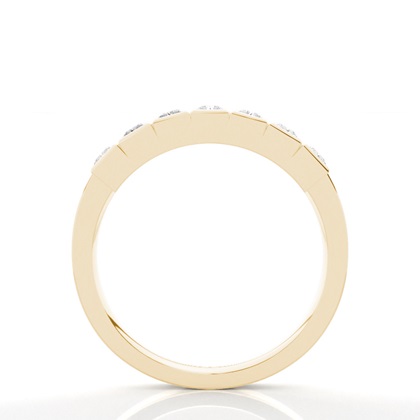 Yellow Gold Contemporary Diamond Engagement Rings