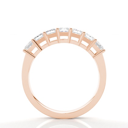 Rose Gold Contemporary Diamond Engagement Rings