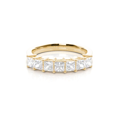 Yellow Gold Contemporary Diamond Engagement Rings