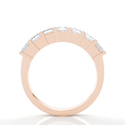 Rose Gold Contemporary Diamond Engagement Rings