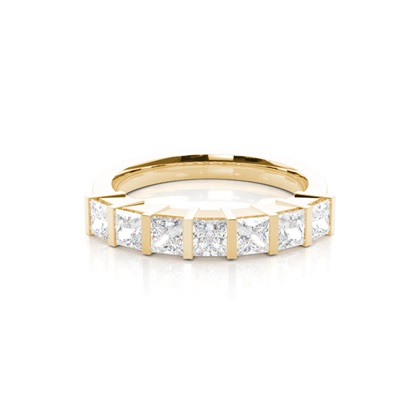 Yellow Gold Contemporary Diamond Engagement Rings