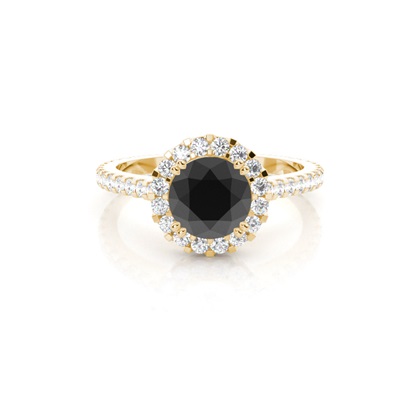 Yellow Gold Diamond Rings