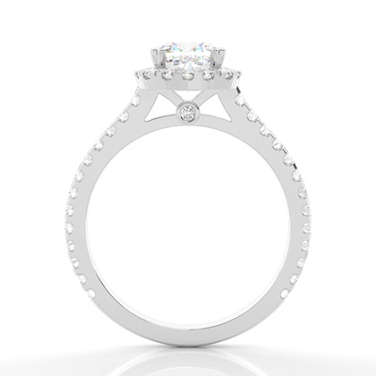 Multi Diamant Verlobungsring in einer Krappenfassung