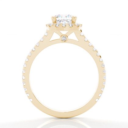 Multi Diamant Verlobungsring in einer Krappenfassung