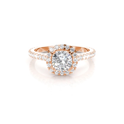 Cushion Cut Diamond Engagement Rings
