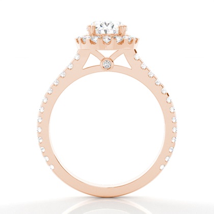 Multi Diamant Verlobungsring in einer Krappenfassung