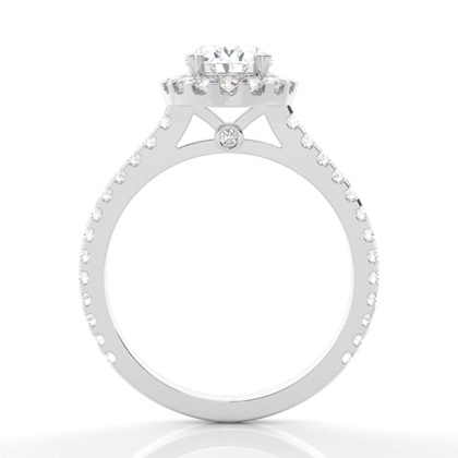 Multi Diamant Verlobungsring in einer Krappenfassung