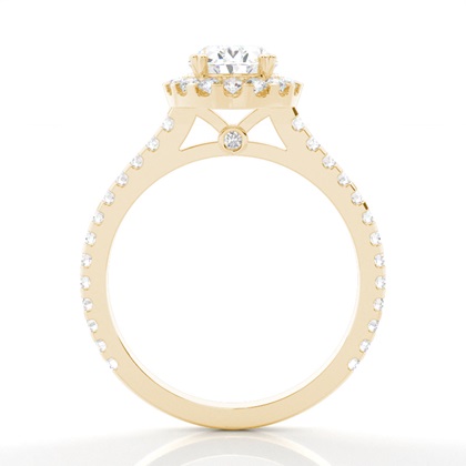 Multi Diamant Verlobungsring in einer Krappenfassung